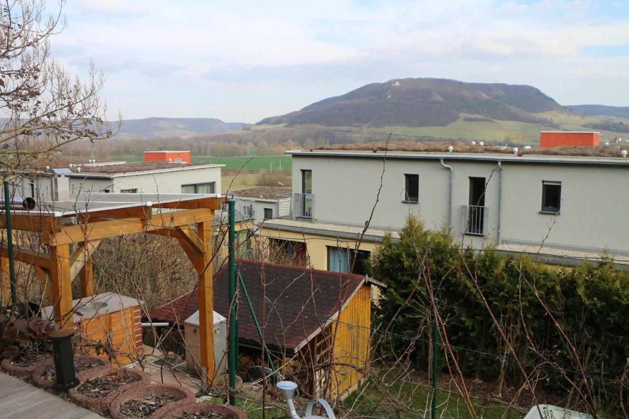 Romantische Ferienwohnung Mit Fantastischem Ausblick, Pool Und Gartensauna Jena Esterno foto